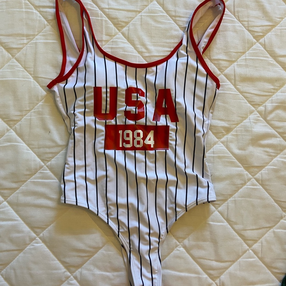 COPY - USA one piece swimsuit. Never worn.